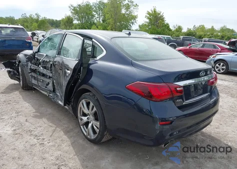 2018 Infiniti Q70L 3.7X Luxe из США, поврежденный, VIN JN1BY1PR2JM370522